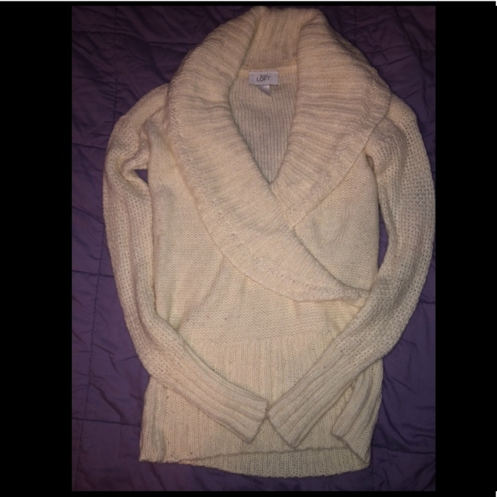 Cream color sweater